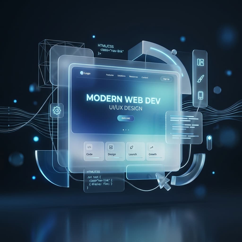 Mengen Media Webentwicklung Mockup